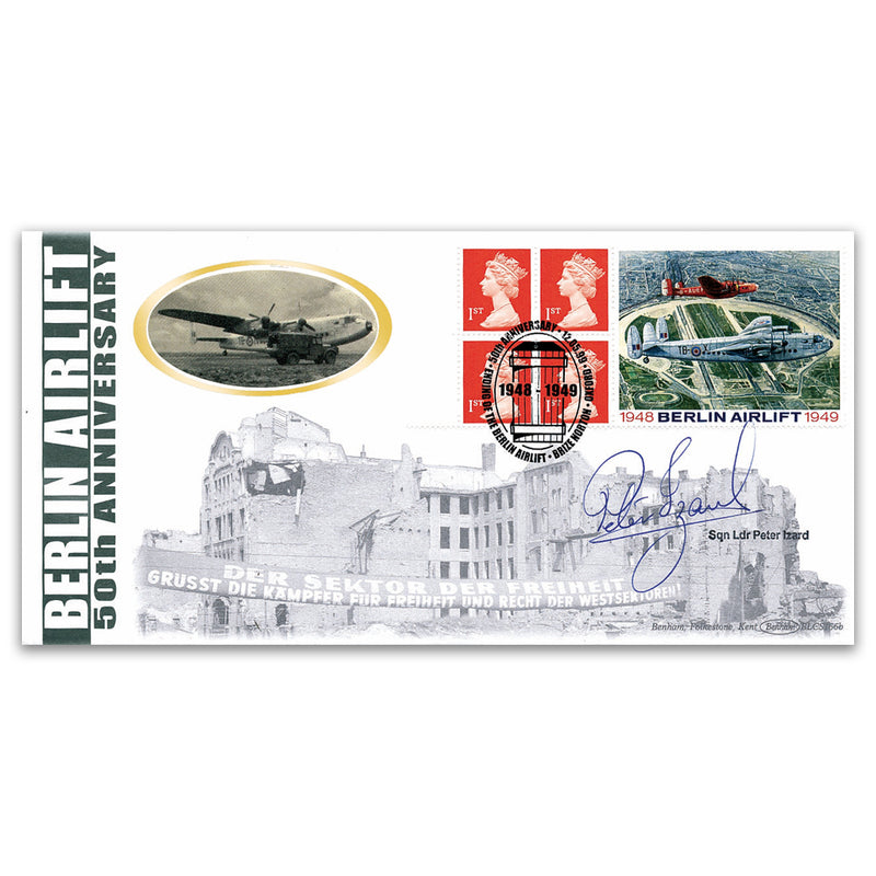 1999 Berlin Airlift 50th BLCS - Signed Sqn Ldr Izard