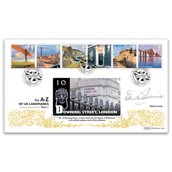 2011 A-Z of UK Landmarks BLCS 5000 - Signed by Edwina Currie