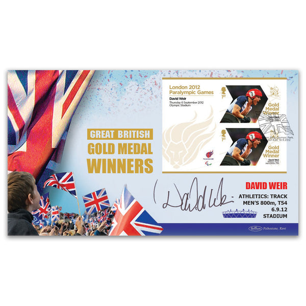 GMW M/S No 59 David Weir BLCS Cover Signed Weir