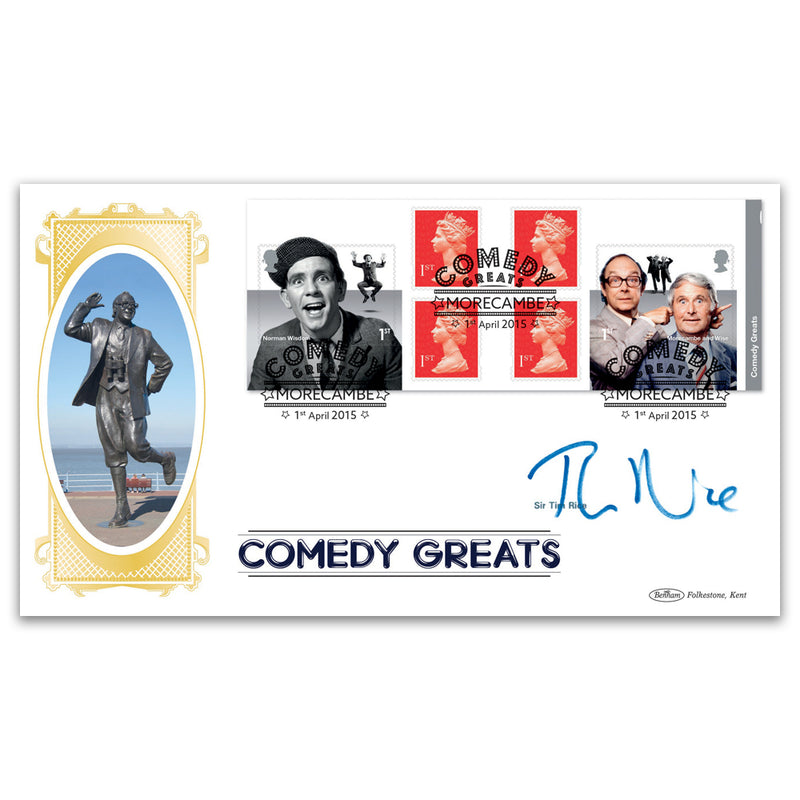 2015 Comedy Greats Retail Booklet BLCS 5000 Signed Sir Tim Rice