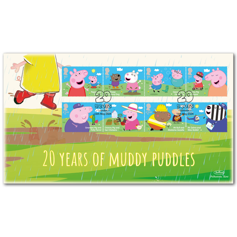 2024 Peppa Pig Stamps BLCS 5000