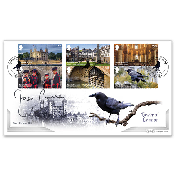 2024 Tower of London Stamps BLCS 5000 Signed Tracy Borman