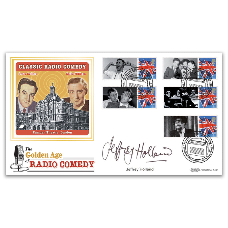 2012 The Goon Show Commemorative Sheet BLCSSP - Signed Jeffrey Holland