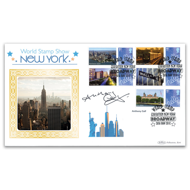 2016 New York Exhibition BLCS - Cover 2 Signed Anthony Calf