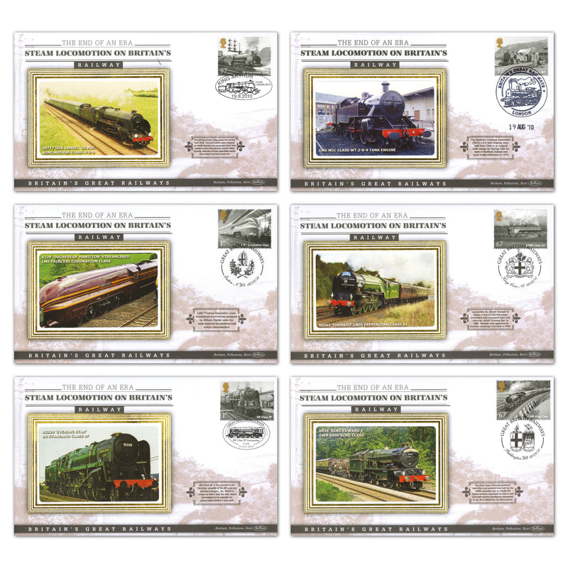 2010 Great British Railways Stamps BS Set