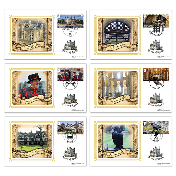 2024 Tower of London Stamps BS Set