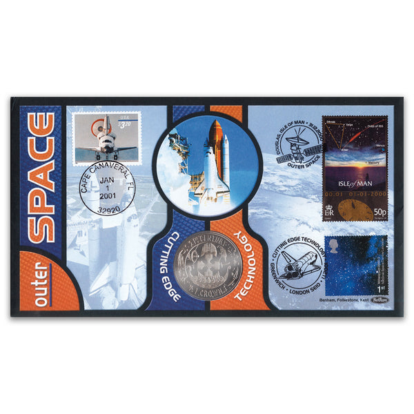 2001 Outer Space Coin Cover