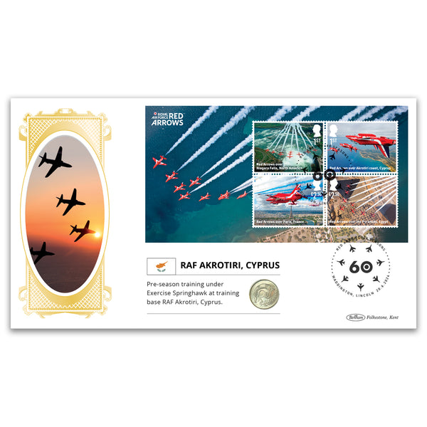 2024 Red Arrows M/S Coin Cover