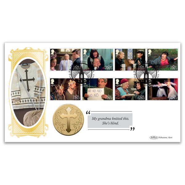 2025 Vicar of Dibley Stamps Coin Cover