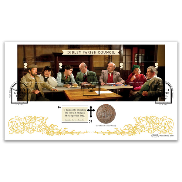 2025 Vicar of Dibley M/S Coin Cover