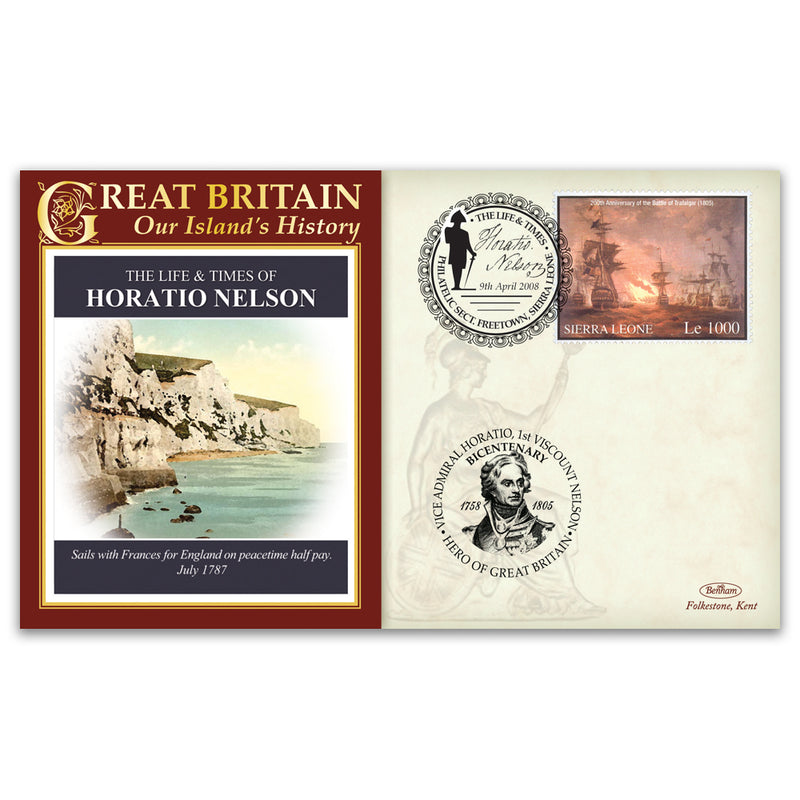 2008 The Life & Times of Horatio Nelson - Sails for England on Peacetime