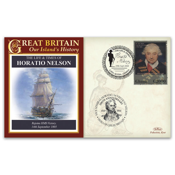 2008 The Life & Times of Horatio Nelson - Rejoins HMS Victory