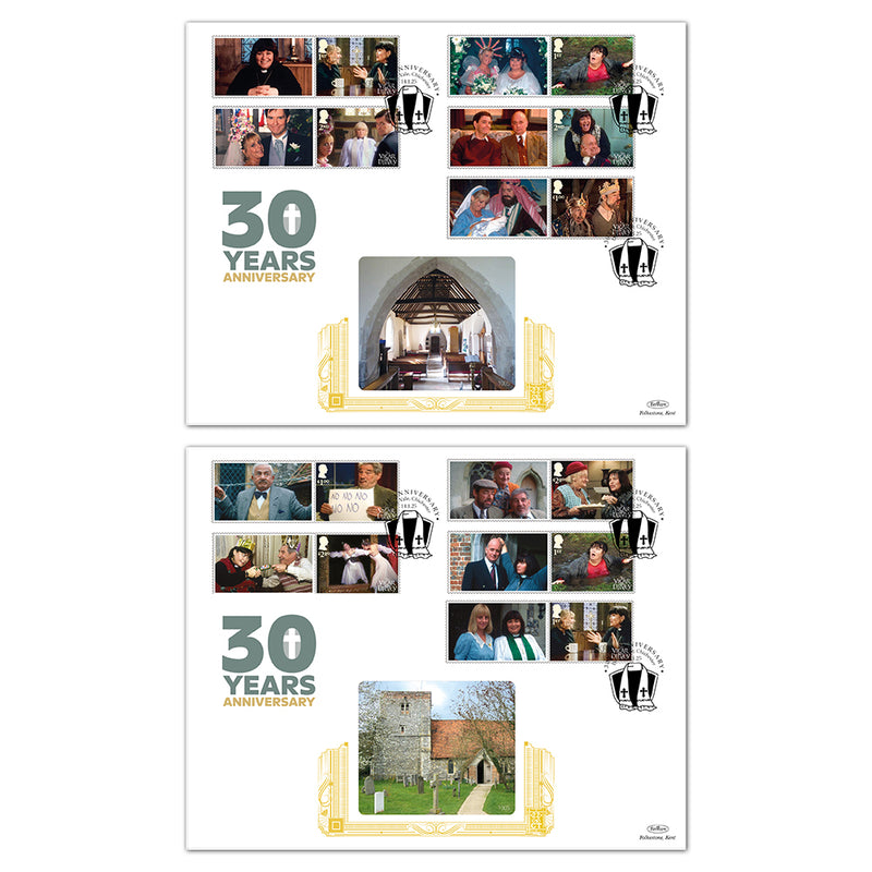 2025 Vicar of Dibley Collector Sheet GOLD 500 Pair