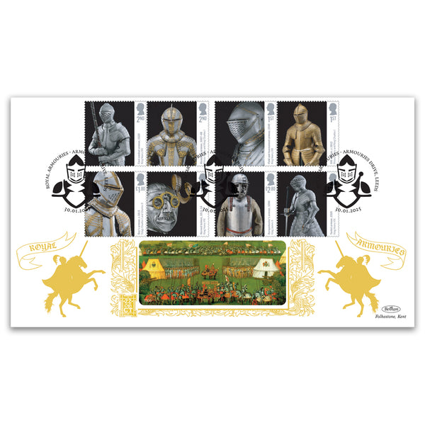 2025 Royal Armouries Stamps GOLD 500