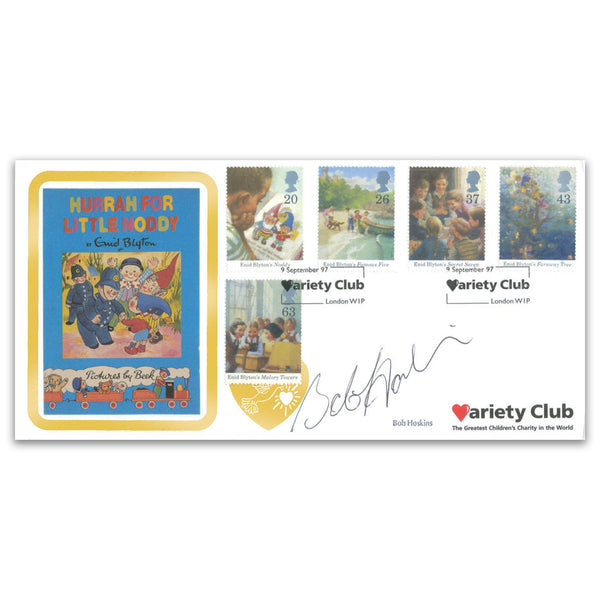 1997 Enid Blyton Variety Club Signed Bob Hoskins