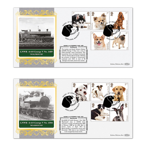 2024 Dogs Rail Series Pair of Covers