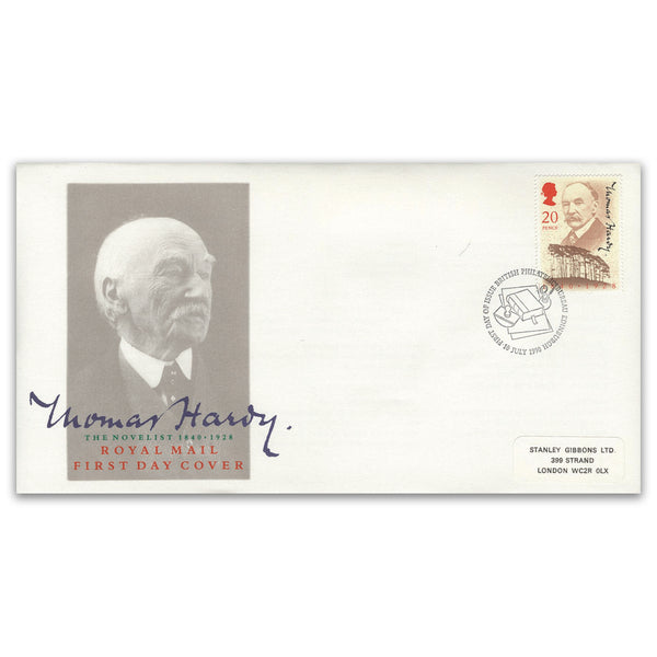 1990 Thomas Hardy Royal Mail - Bureau, Edinburgh h/s