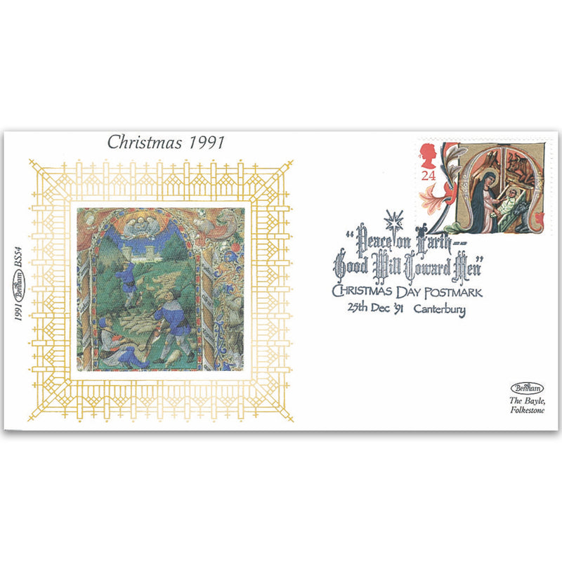 1991 Christmas - Alternate Silk - Christmas Day, Canterbury