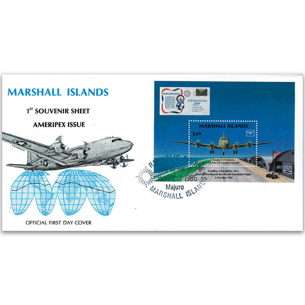 1986 Marshall Islands, Ameripex