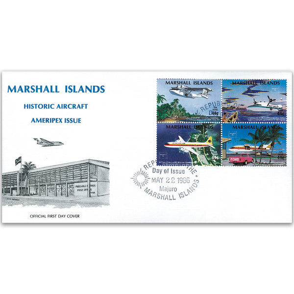 1986 Marshall Islands Ameripex Aircraft