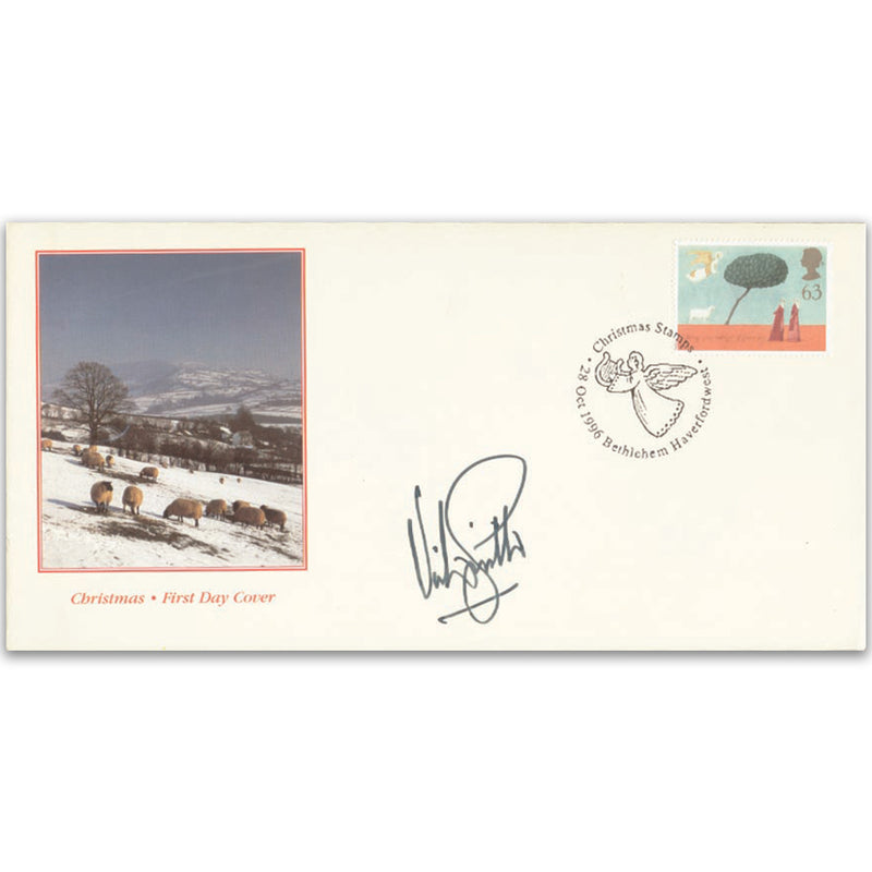 1996 Christmas, Bethlehem - Signed Victor Spinetti