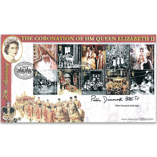 2003 Coronation 50th BLCS 5000 - Signed by Peter Dimmock CVO