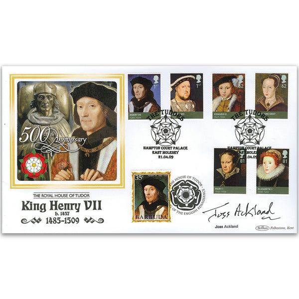 Joss Ackland signed Kings & Queens 2stps B.L.C.S2500