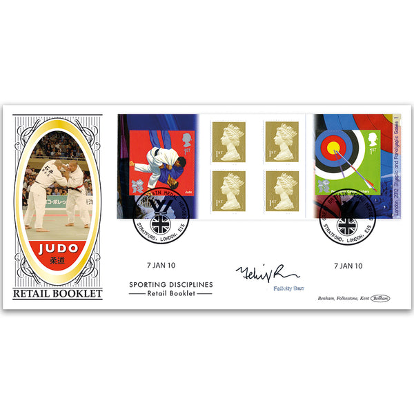 2010 Olympic & Paralympic Games Retail Bklt - Signed Felicity Barr