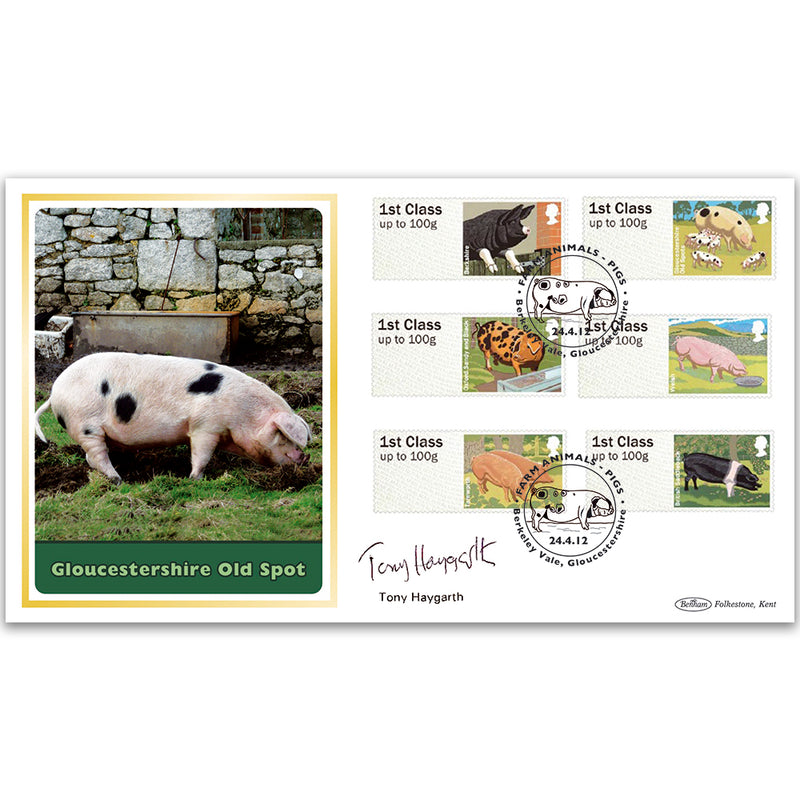 2012 Post & Go Farm Animals BLCS 5000 - Signed by Tony Haygarth