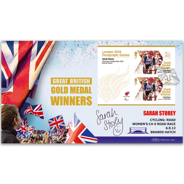 GMW M/S No 56 Sarah Storey Signed BLCS cover