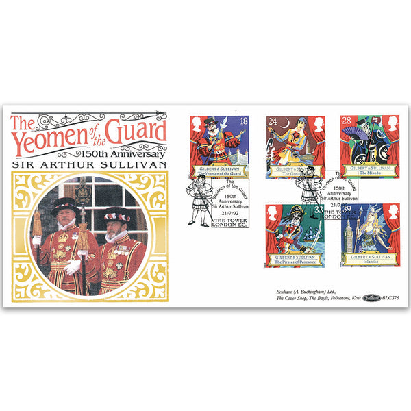 1992 Sir Arthur Sullivan 150th: Yeoman of the Guard BLCS