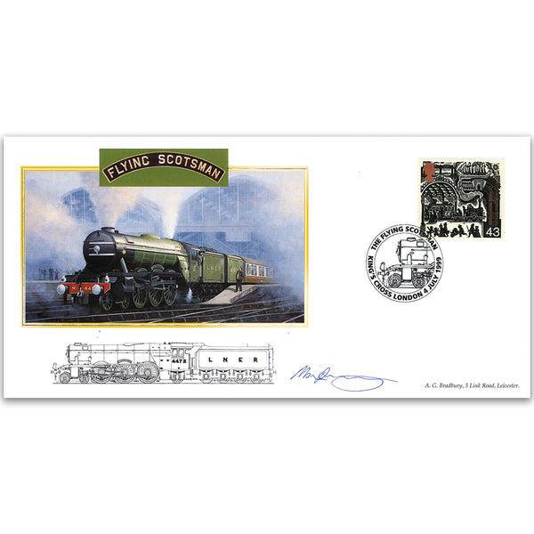 1999 Travellers' Tale - Flying Scotsman Refurbished - Signed by Mark Postlethwaite