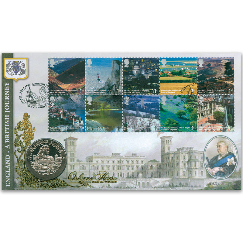 2006 British Journey: England Coin Cover