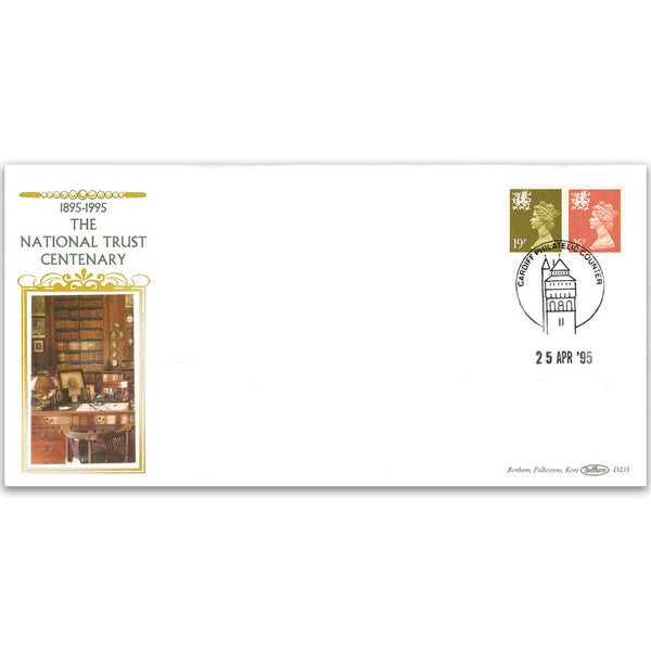 1995 Wales Regional Definitives 19p & 25p - Cardiff