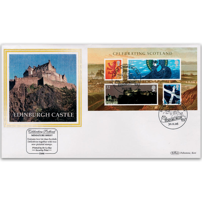 2006 'Celebrating Scotland' Definitive M/S Sheet