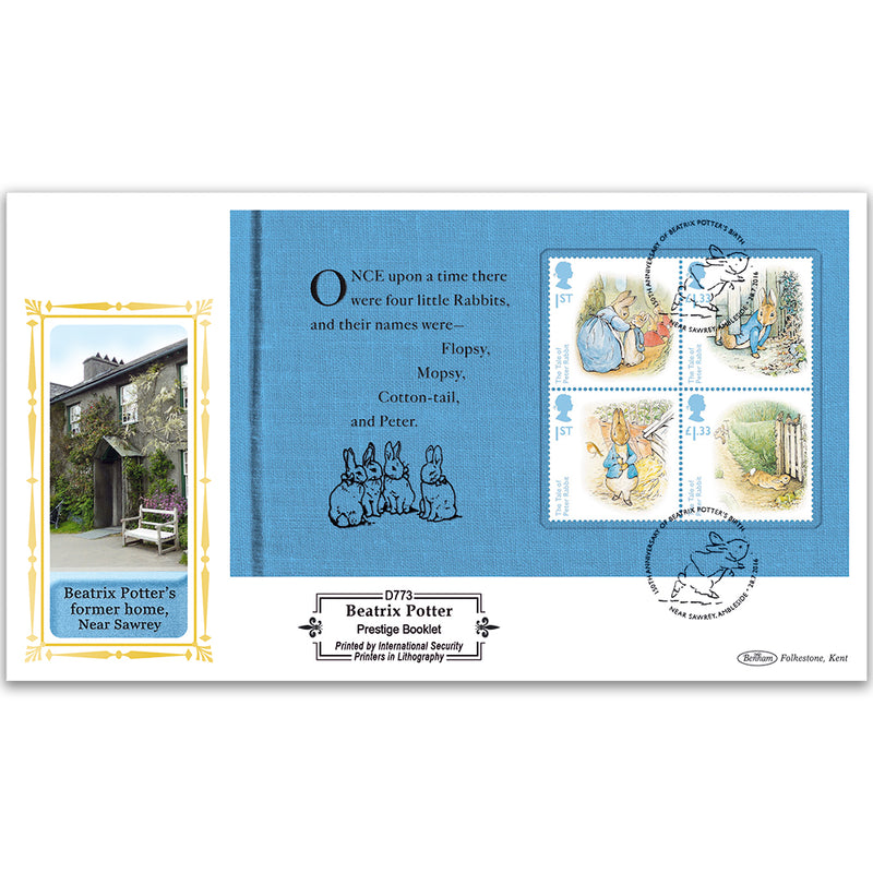 2016 Beatrix Potter PSB Definitive - (P1) M/S Pane