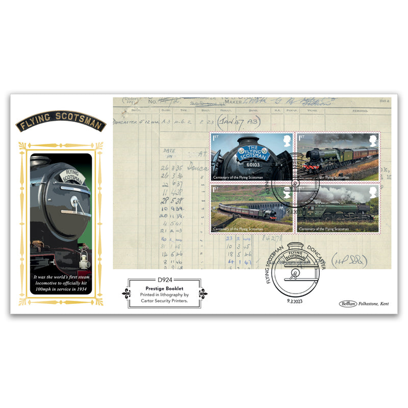 2023 Flying Scotsman PSB Definitive - (P1) 4x1st Pane