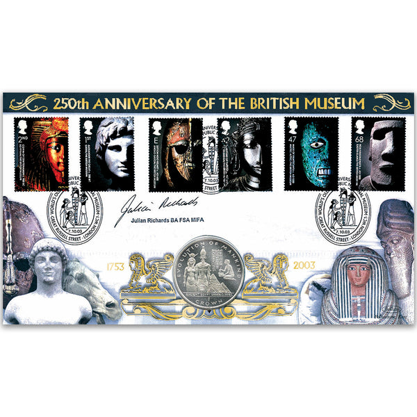 2003 British Museum 250th - Signed Julian Richards