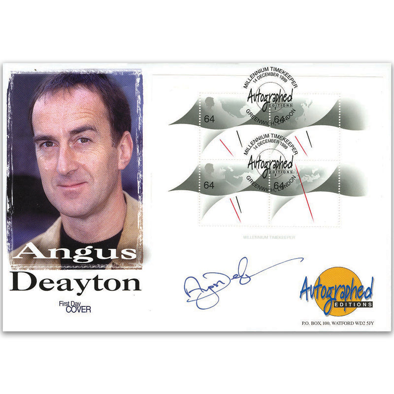 1999 Millennium Timekeeper - Autographed Editions - Signed by Angus Deayton