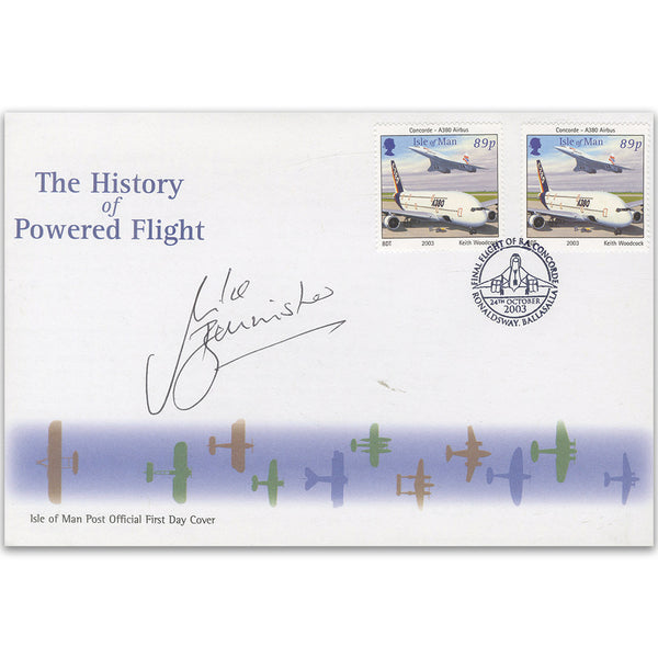 2003 Isle of Man Powered Flight - Signed Mike Bannister