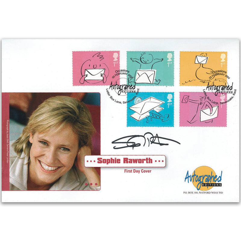 2004 Occasions - Autographed Editions - Signed by Sophie Raworth