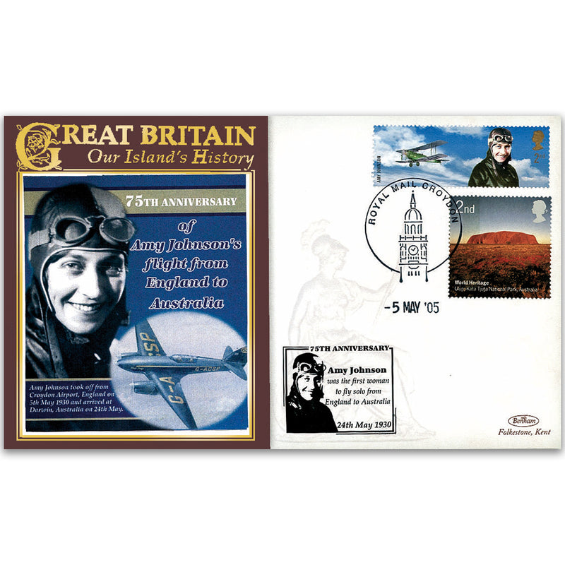 2005 Amy Johnson First Woman Solo Flight