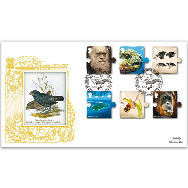 2009 Charles Darwin 200th Stamps GOLD 500