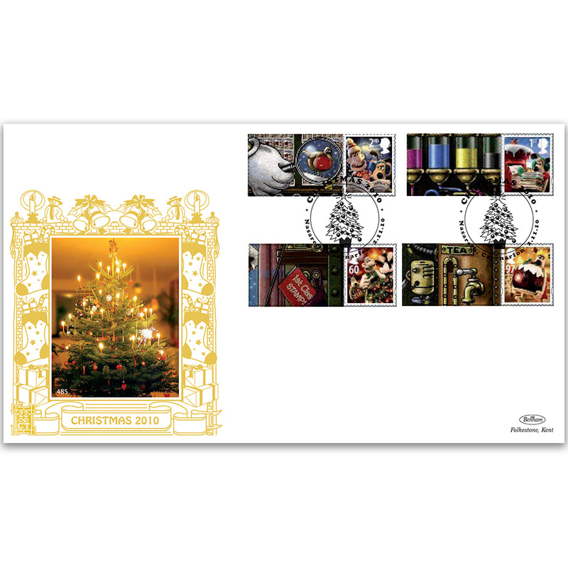 2010 Christmas Generic Sheet GOLD 500