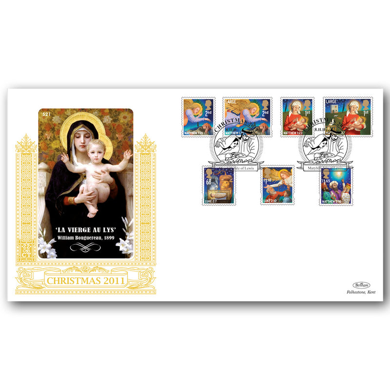 2011 Christmas Stamps GOLD 500