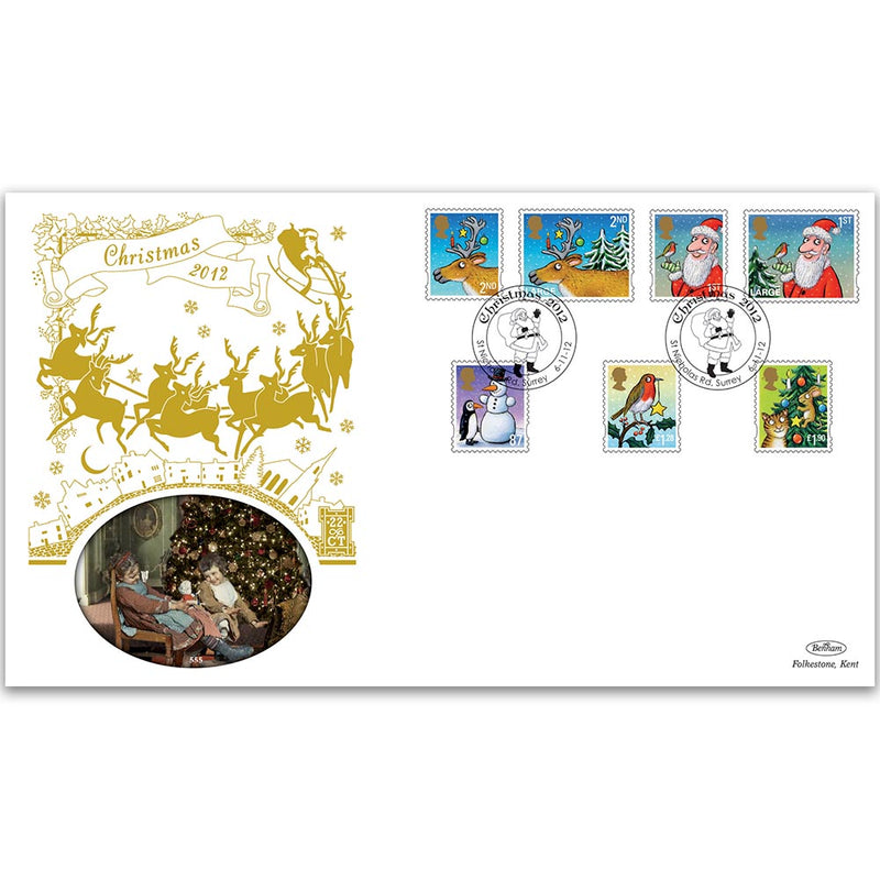 2012 Christmas Stamps GOLD 500