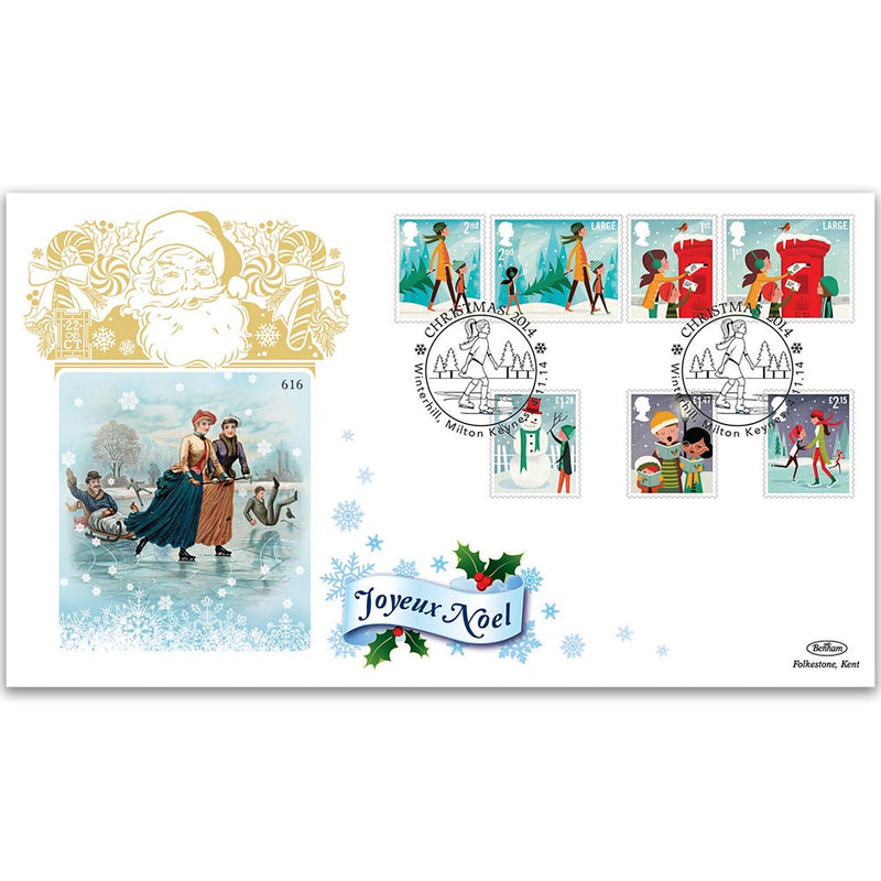 2014 Christmas Stamps GOLD 500