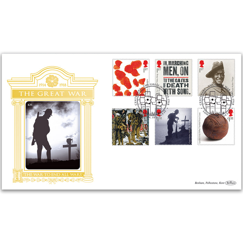 2015 WWI Stamps GOLD 500