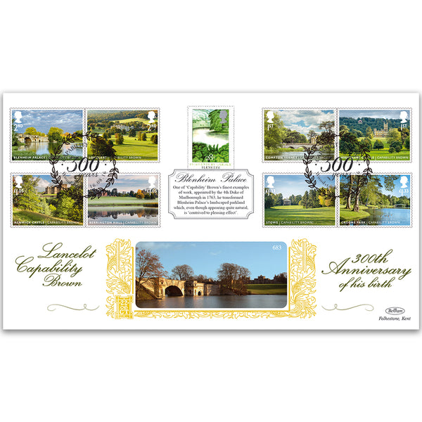 2016 Landscape Gardens Stamps GOLD 500