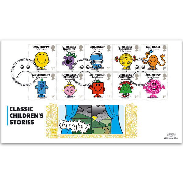 2016 Mr Men Stamps GOLD 500